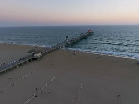 Huntington Beach Video stock 77885275