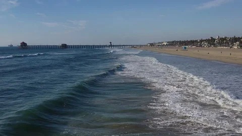 Huntington Beach 库存影片 99767083