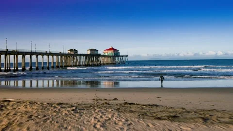 Huntington Beach 库存影片 135104966