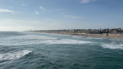 Huntington Beach Stock Footage 156944210