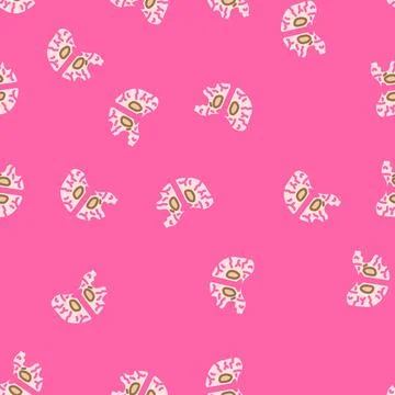 Huntingtons disease vector seamless pattern Stock Illustration