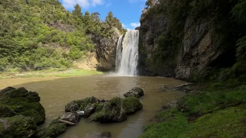 Hunua Falls Stock Footage 322051943