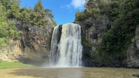 Hunua Falls Stock Footage 322051956