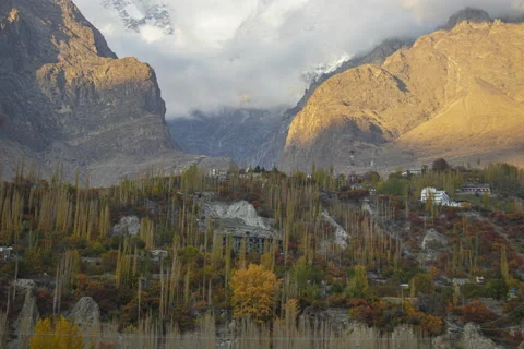 Hunza timelapse Stock Footage 168057837