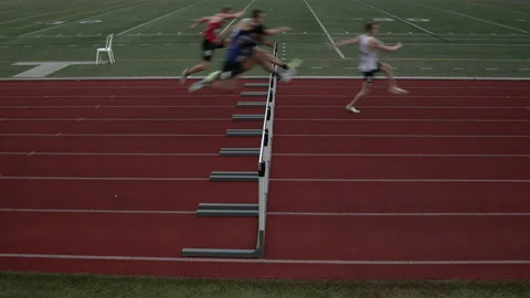 Hurdle Race Stock Footage 202092419