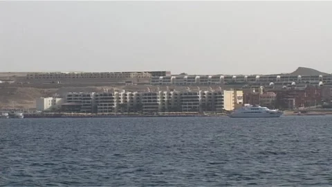 Hurgada Coastline Stock Footage 285906578