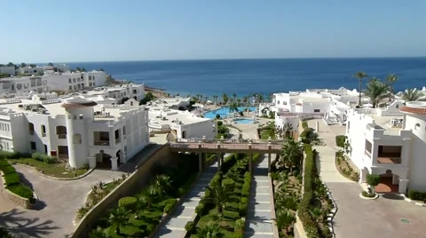 Hurgada hotel Stock Footage 58590378