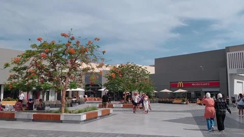 Hurghada, Egypt - May 27 2026: shopping center Senzo Stock Footage 336360470