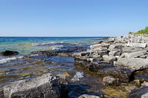 Huron lake Stock Photos