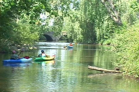 Huron River watershed 動画素材 80276