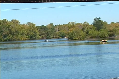 Huron River watershed Stock Footage 117644