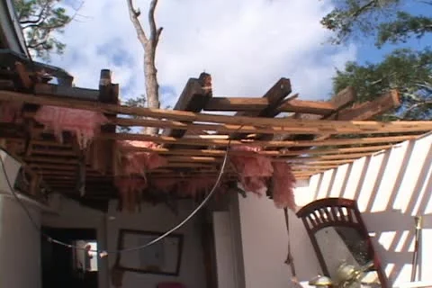 Hurricane Aftermath Stock Footage 14765727