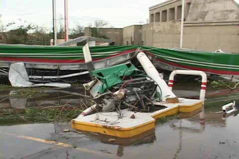Hurricane Aftermath Stock Footage 14807336