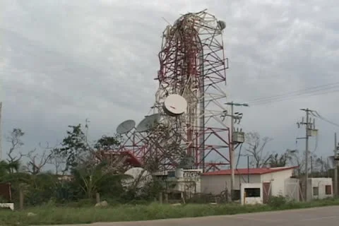Hurricane aftermath Stock Footage 14807353