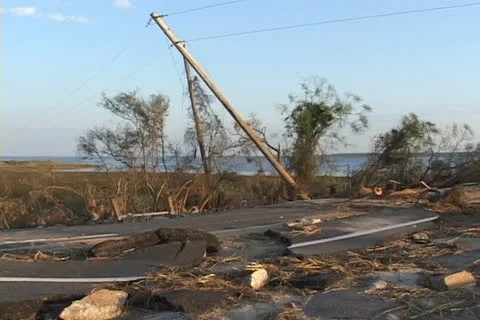 Hurricane aftermath Video stock 27134105