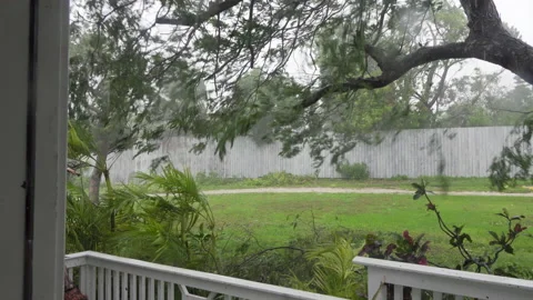 Hurricane approaches Stock Footage 165076878