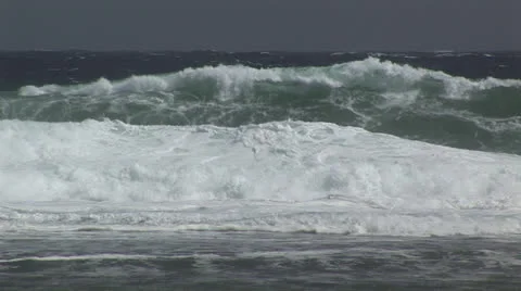 Hurricane approaching waves Stock Footage 26051831