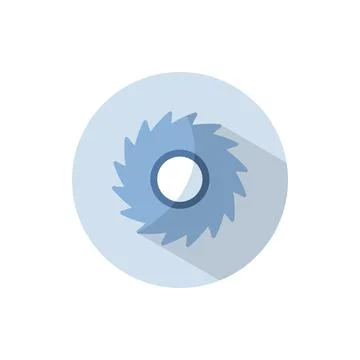 Hurricane. Category five. Flat icon on a circle. Weather vector illustration Stock Illustration