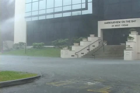 Hurricane Conditions Stock Footage 14766315