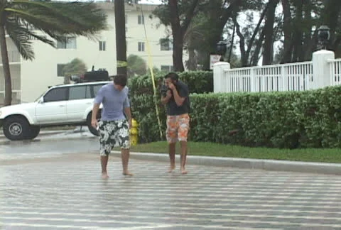 Hurricane conditions Video stock 24176465