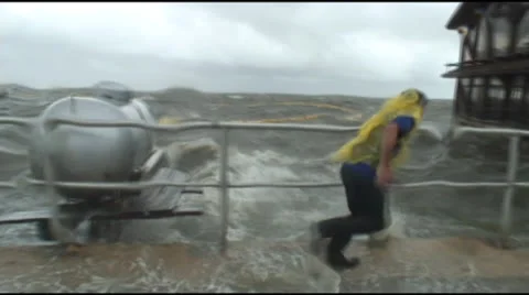 Hurricane Conditions Stock Footage 24685328