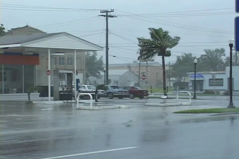 Hurricane conditions Stock Footage 26946498