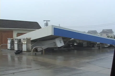 Hurricane damage Video stock 26845711