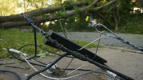 Hurricane Damage Stock Footage 115805212