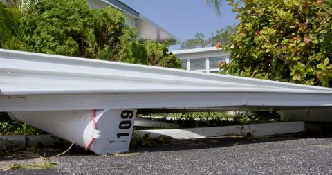 Hurricane Damage 動画素材 127199280