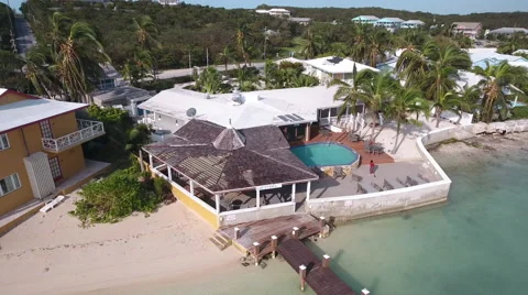 Hurricane damage to roofs Stock Footage 68489457