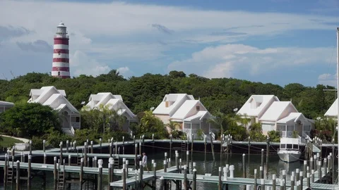 Hurricane Dorian Batten Down the Hatches Bahamas Video stock 118670708