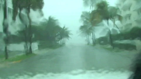 Hurricane Drive Stock Footage 490687