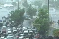 Hurricane Earl - Airliner aborts landing makes desperate climb w audio Footage