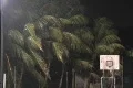 Hurricane Earl - Fury at night, wind and rain with audio Footage