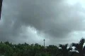 Hurricane Earl - storm clouds cover sky Footage