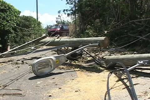 Hurricane Fabian in Bermuda Stock Footage 14831597