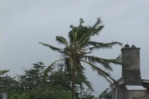 Hurricane Fabian in Bermuda Video stock 127122955