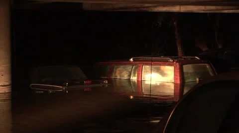 Hurricane flooding Stock Footage 12661194