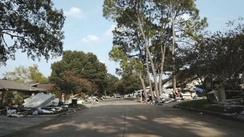 Hurricane Harvey 3 스톡 동영상 81303282