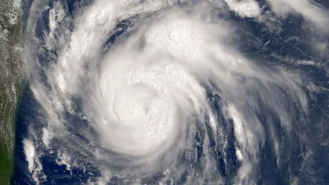 Hurricane Harvey climbs up Texas - August 24, 2017 Stock Footage 79361294