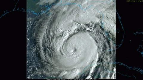Hurricane Helene High Frame Rate Satellite GOES-16 GOES-East Vidéo 285891372