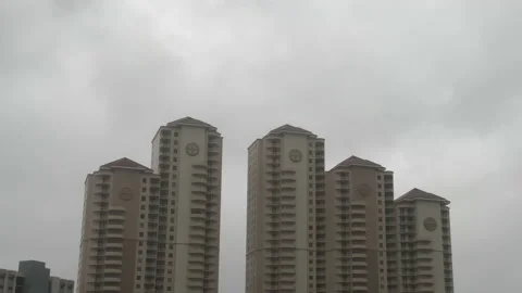 Hurricane Ian clouds fly by Stock Footage 217414534