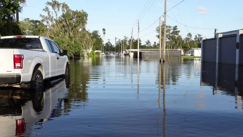 Hurricane Ian Florida Stock Footage 219886693