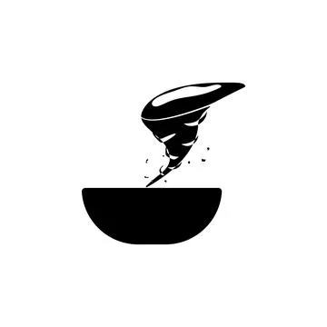 Hurricane icon. Element of weather elements illustration. Premium quality Stock Illustration