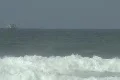 Hurricane Igor - Small Cargo Ship heading to sea 3 Footage