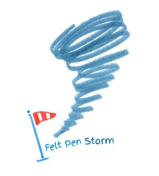 Hurricane Stock Illustration