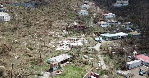 Hurricane Irma Aftermath Stockbeeldmateriaal 82984245