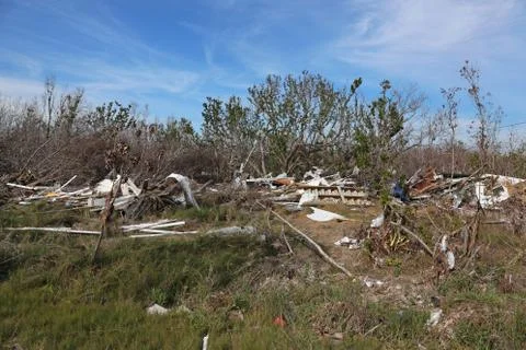 Hurricane Irma Damage Stock Photos
