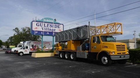 Hurricane Irma evacuation ordered Stock Footage 105122018