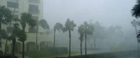 Hurricane Irma shot on RED Stock-Footage 119674701